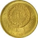 Mexican 20 Peso Gold coins - .4823 oz Pure Gold