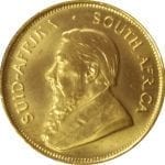 South African Krugerrand 1/2 oz gold bullion coin