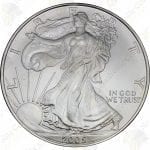2005 1 oz American Silver Eagle -- BU -- .999 fine silver