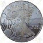 2013 Proof American Silver Eagle with box and COA