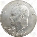 1974 40% silver uncirculated Eisenhower Dollar