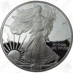 2006 Proof American Silver Eagle with box and COA