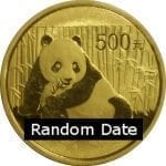 Chinese Gold Panda 1 oz - Uncirculated (Sealed)