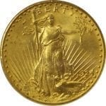 US $20 Gold St. Gaudens coin