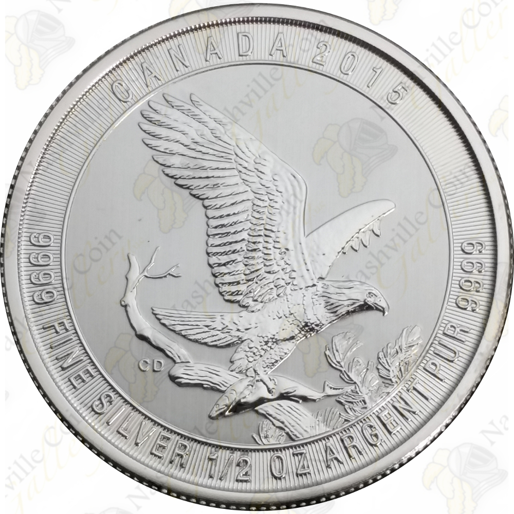 2015 Canadian Bald Eagle 12 Oz 9999 Fine Silver Sku 12127