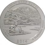 2014 Gr. Sand Dunes 5 oz. ATB Silver Coin - Uncirculated