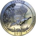2015 Kisatchie 5 oz. ATB Silver Coin - Uncirculated