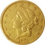 US $20 Gold Liberty - common date