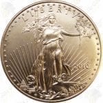 American Gold Eagle -- 1/2 oz pure gold (.917 fine gold)