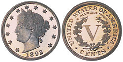 Liberty Nickel- zeldzame munten- verkopen aan Nashville Coin Gallery