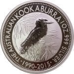 2015 Australian Kookaburra - 1 ounce .999 Fine Silver