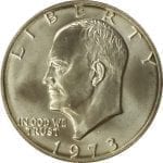 1973 40% Silver Eisenhower Dollar - BU