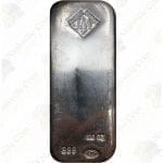 Johnson Matthey 100 oz .999 fine silver bar