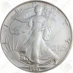 1991 American Silver Eagle - BU