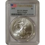 2015 American Silver Eagle - PCGS MS69 First Strike
