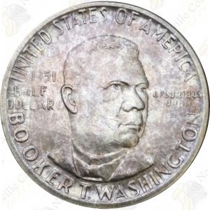 Booker T. Washington Commemorative Silver Half Dollar (Random Date)