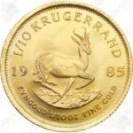 South Africa 1/10 oz Gold Krugerrand