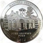 2016 America the Beautiful 5 oz silver Harper's Ferry, WV