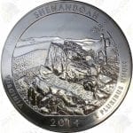 2014 America the Beautiful 5 oz silver Shenandoah National Park