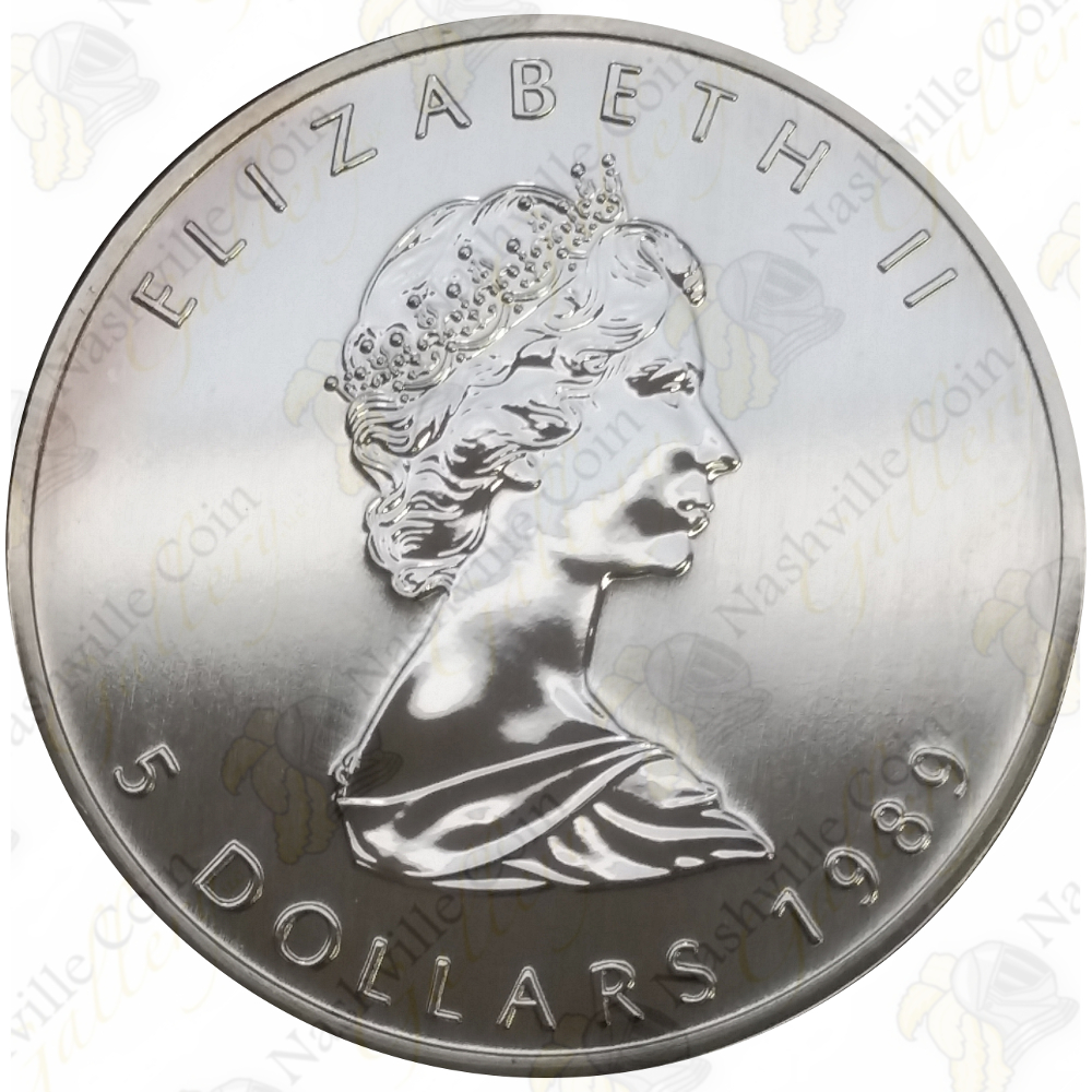 Coins Paper Money 19 Canadian Silver Maple Leaf 1 Oz Uncirculated Sku 101 Silver Bullion Coins Wester Com Br