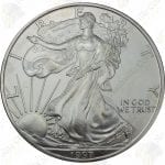 1997 American Silver Eagle -- BU -- 1 oz .999 fine silver