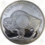 Sunshine Mint 1 oz .999 fine silver Buffalo round