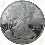 2014 Proof American Silver Eagle with box and COA
