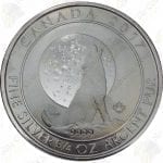 2017 Canada $2 3/4 oz .9999 fine silver Howling Wolf