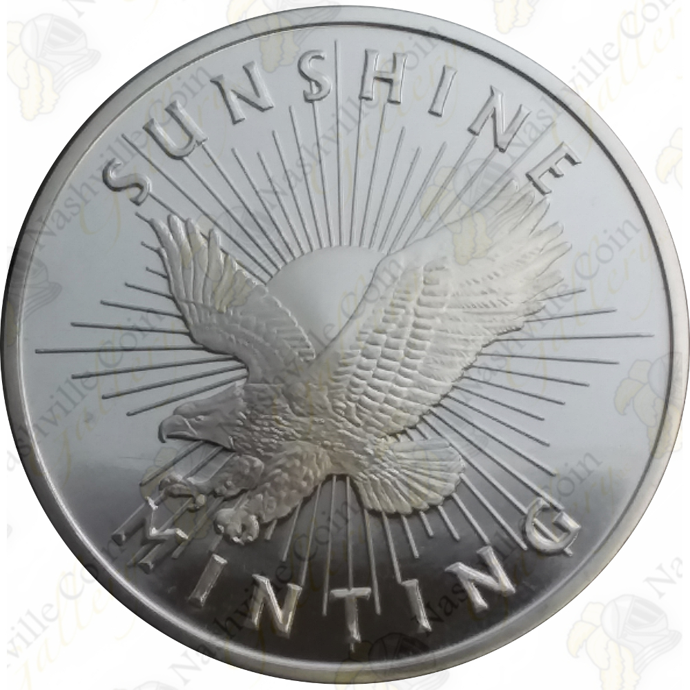 sunshine minting silver coin