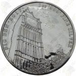 2017 Great Britain "Landmarks of Britain" 1 oz .999 fine silver Big Ben