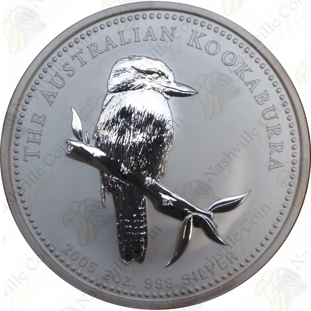Australia $ 1 Kookaburra 2005 1 oz .999 Silver Coin