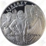 2007 Jamestown 400th Anniversary Commemorative Proof Silver Dollar