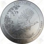 2015-P America the Beautiful 5 oz .999 fine silver Kisatchie National Forest (Specimen finish)