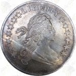 1 oz .999 fine silver round - Draped Bust Dollar design