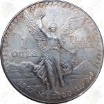 1987 Mexico 1 oz .999 fine silver Libertad