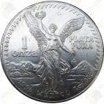 1990 Mexico 1 oz .999 fine silver Libertad