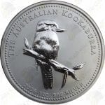 2005 Australia 1 oz .999 fine silver Kookaburra