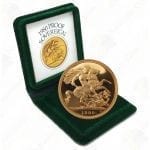 1980 Great Britain Sovereign (Proof) with box and COA
