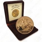 1981 Great Britain Sovereign (Proof) with box and COA