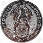 2018 Great Britain Queen's Beasts Griffin of Edward III -- 10 oz .9999 fine silver