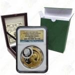 2015 Niue $2 Gilt Panama-Pacific Commemorative - NCC PF69 Ultra Cameo