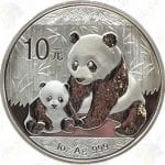 2012 China 1 oz .999 fine silver Panda - Uncirculated (in capsule)