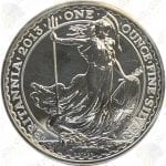 2013 Great Britain 1 oz Silver Britannia