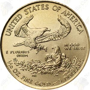1/10 oz American Gold Eagle, Random Date