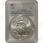 2016 American Silver Eagle - 30th Anniversary - PCGS MS69 First Strike