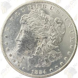 1884-CC GSA Morgan Silver Dollar w/box & COA