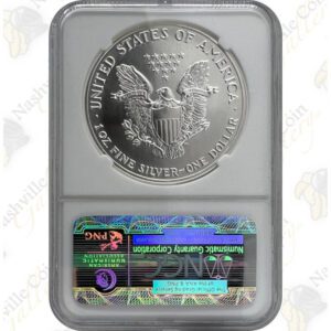 1987 American Silver Eagle - 1 oz - NGC MS69