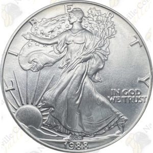1988 1 oz American Silver Eagle – Brilliant Uncirculated