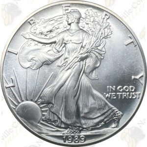 1989 1 oz American Silver Eagle - Brilliant Uncirculated