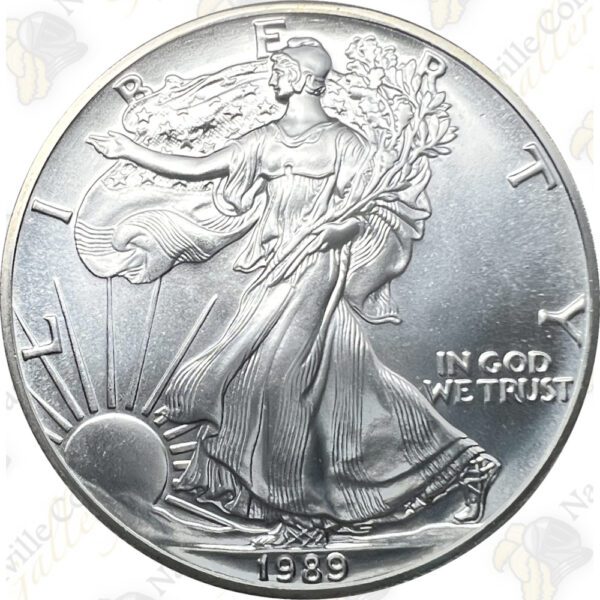 1989 1 oz American Silver Eagle - Brilliant Uncirculated